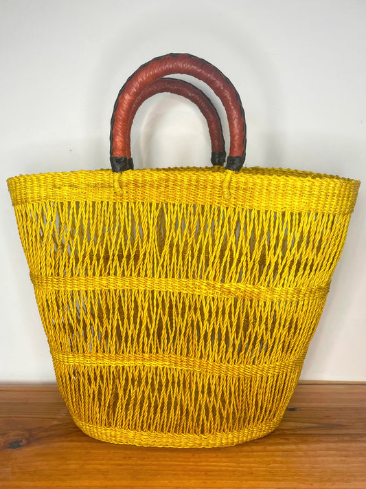 Medium Bolga Shopper Basket