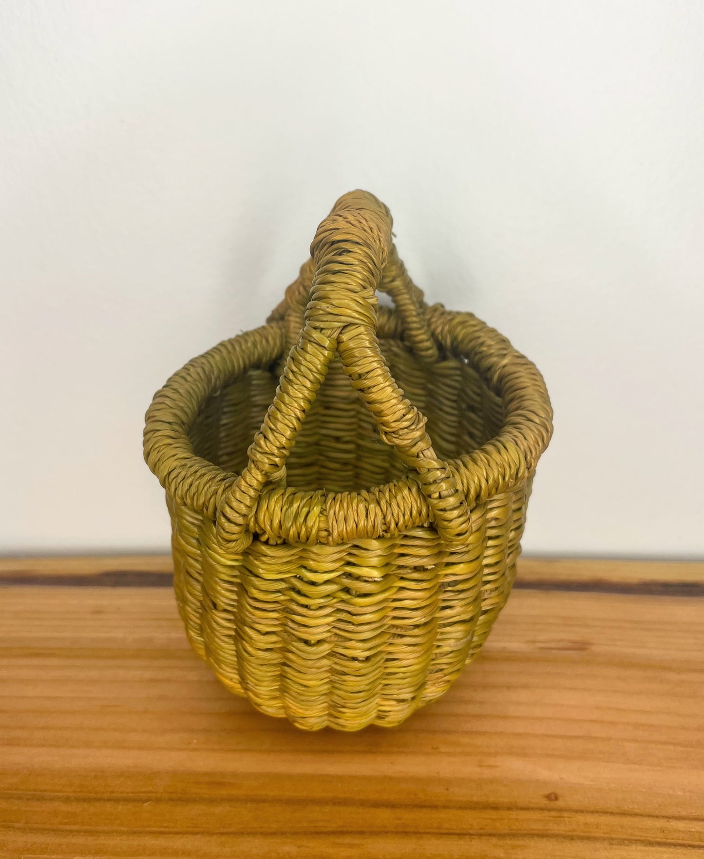 Mini Mini Bolga Round Basket