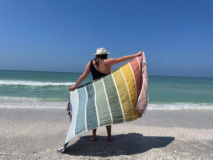 Sabahar-Kalam Handwoven Ethiopian Cotton Beach Towel