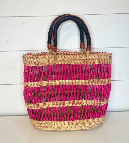 Small Bolga Shopper Basket