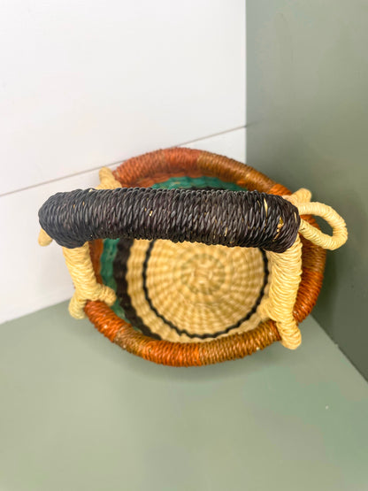 Mini Bolga Round Basket