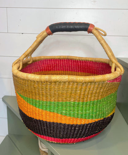 Extra Large Bolga Round Basket