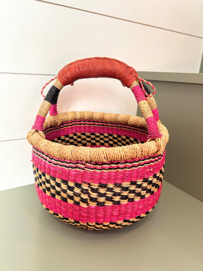 Small Bolga Round Basket