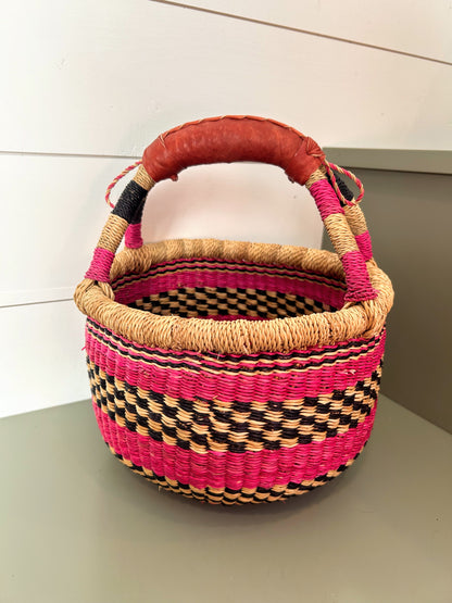 Small Bolga Round Basket