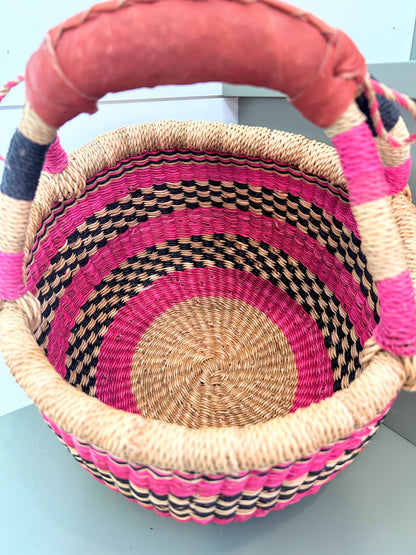 Small Bolga Round Basket