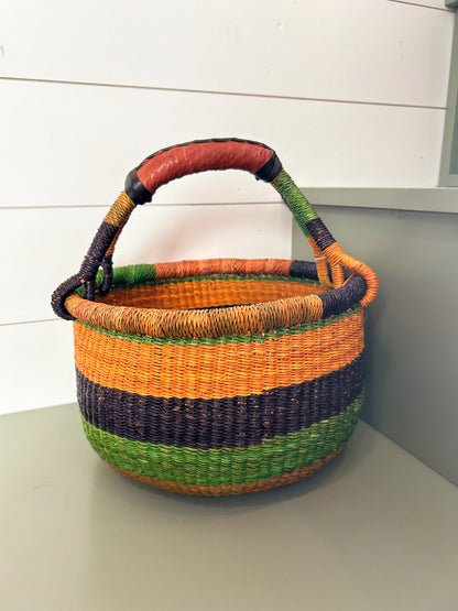 Small Bolga Round Basket