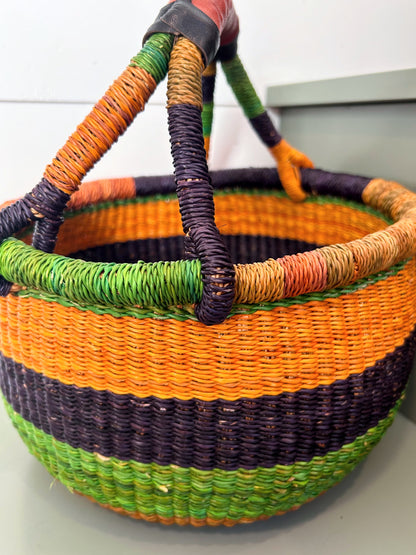 Small Bolga Round Basket