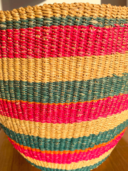 LESS THAN PERFECT SALE: Bolga Planter Basket