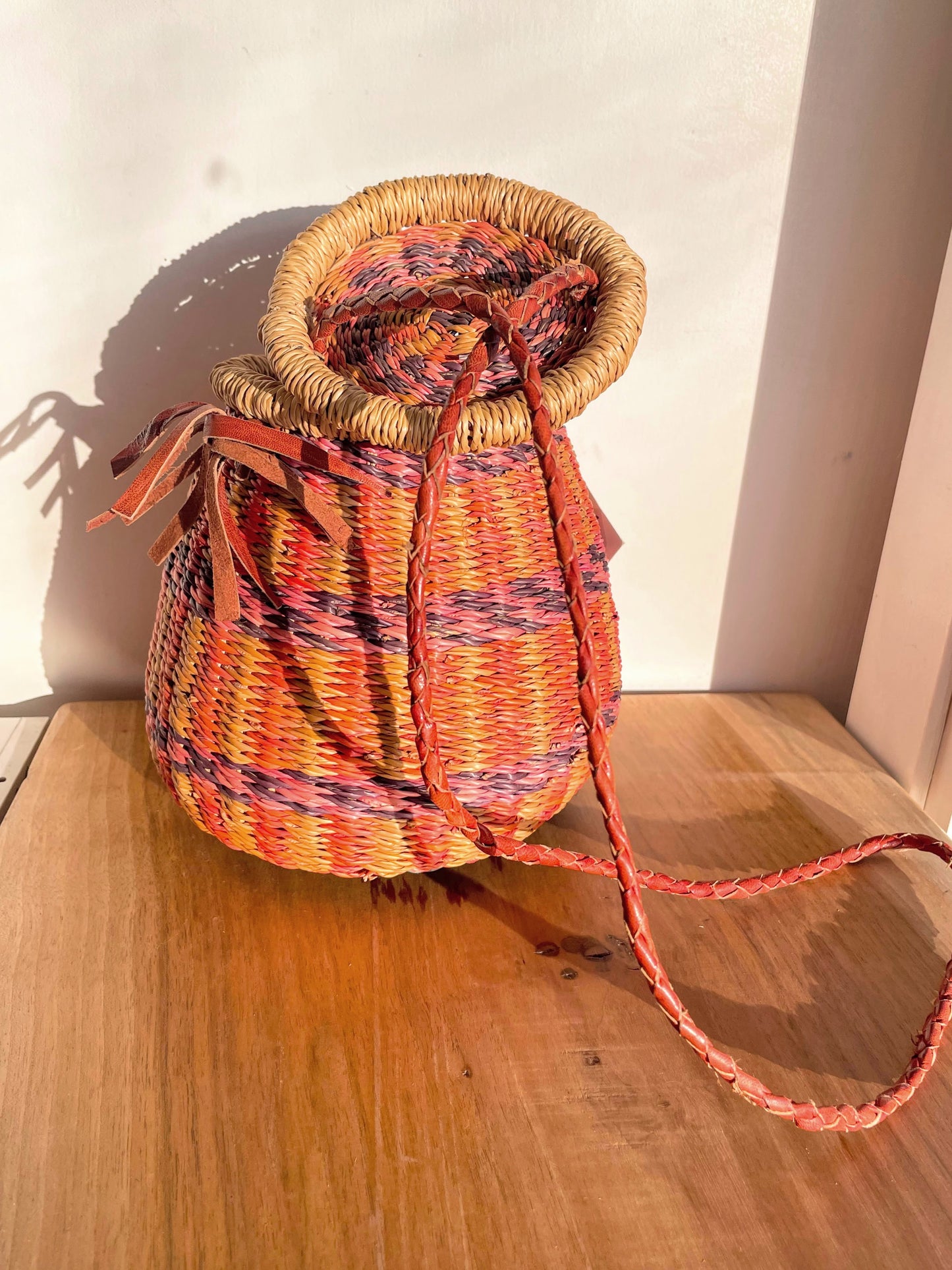 LESS THAN PERFECT: Bolga Pot Purse