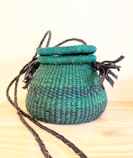 Bolga Mini Pot Purse