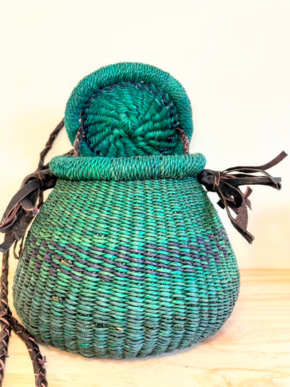 Bolga Mini Pot Purse