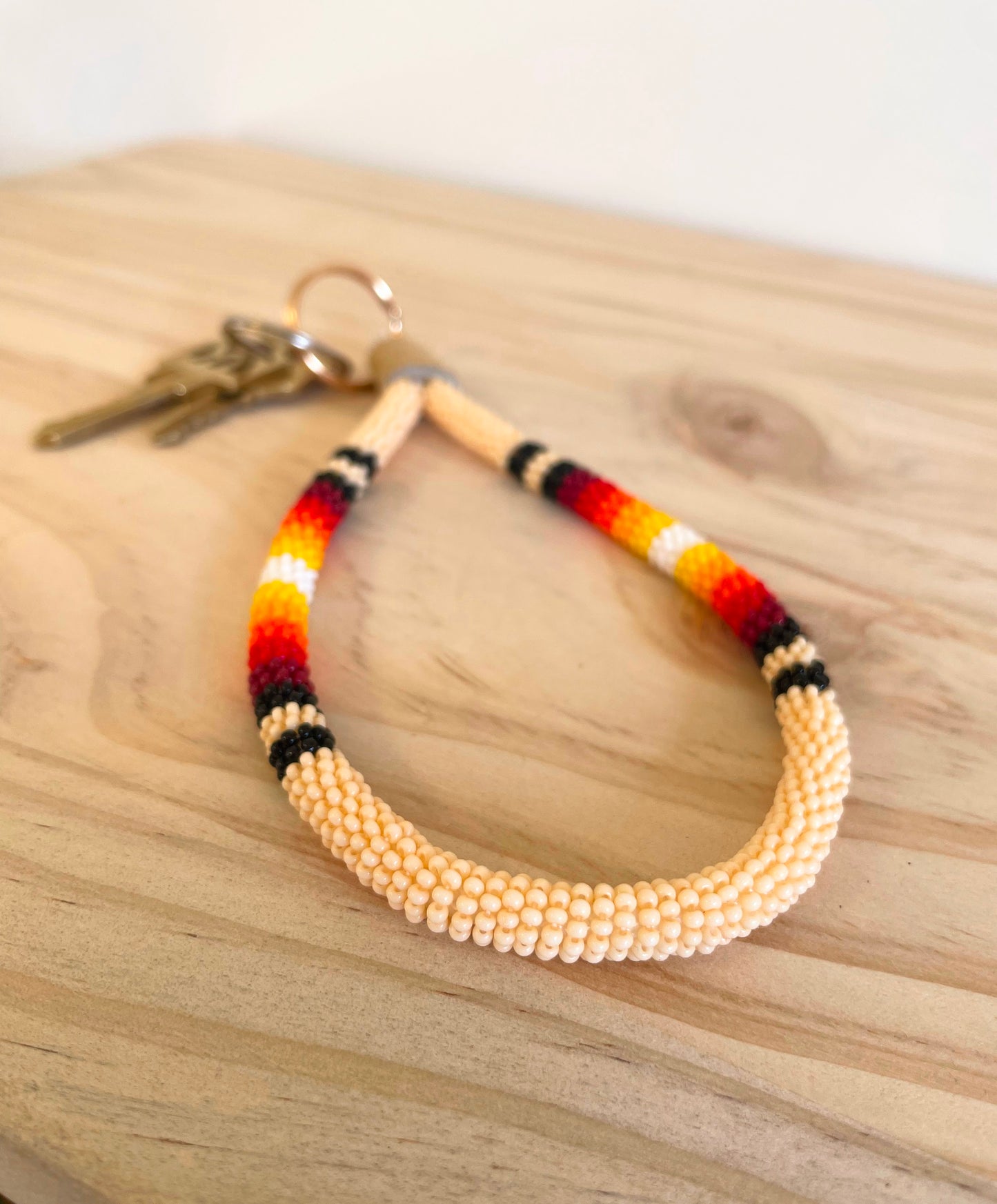 Shelby Crowchild | Beaded Keychain