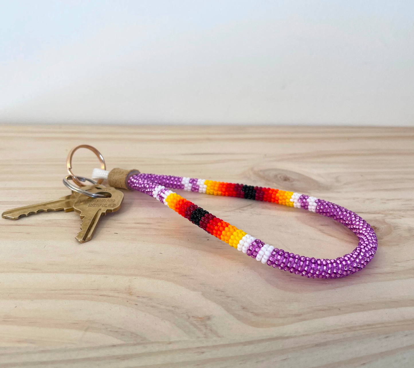 Shelby Crowchild | Beaded Keychain