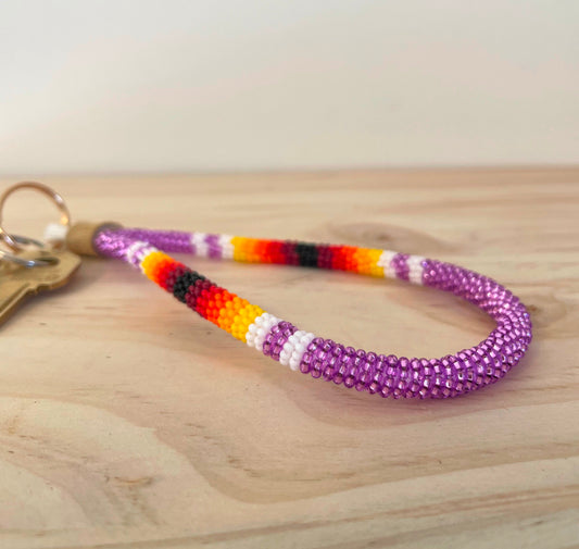 Shelby Crowchild | Beaded Keychain