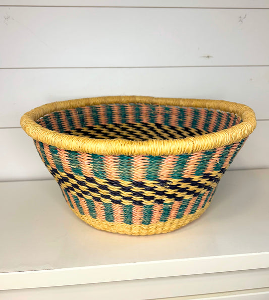 LESS THAN PERFECT: Bolga Bowl Basket