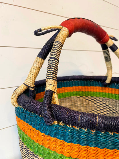 Extra Large Bolga Round Basket