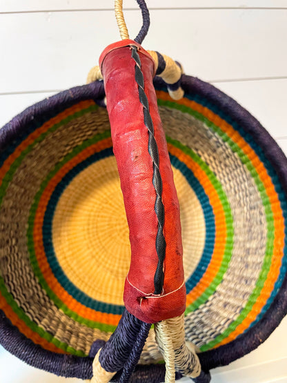 Extra Large Bolga Round Basket