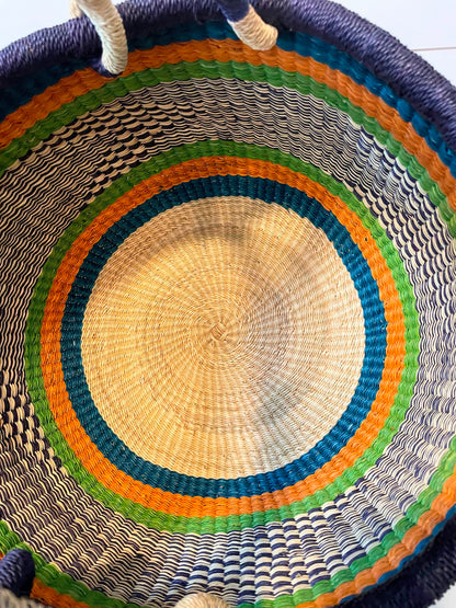 Extra Large Bolga Round Basket
