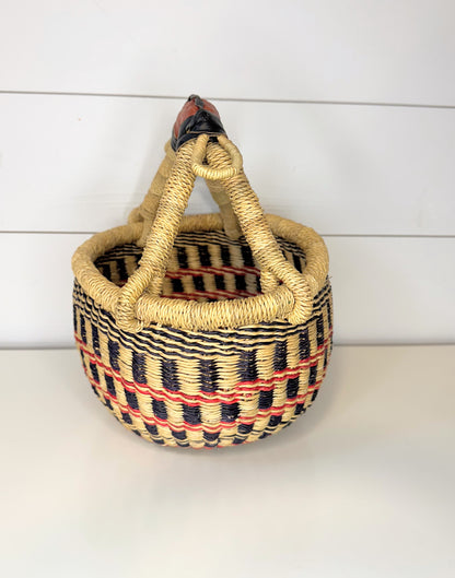 Extra Small Bolga Market Basket | Maude Basket