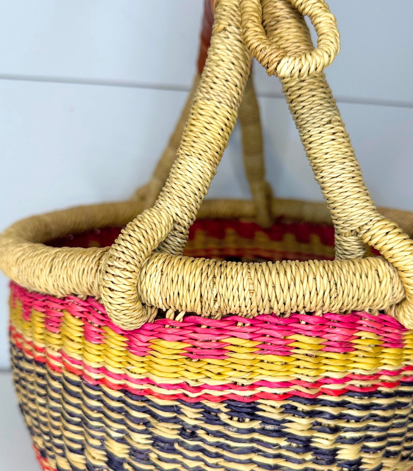 Extra Small Bolga Market Basket | Maude Basket