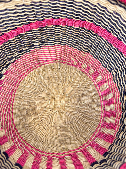 Extra Small Bolga Round Basket