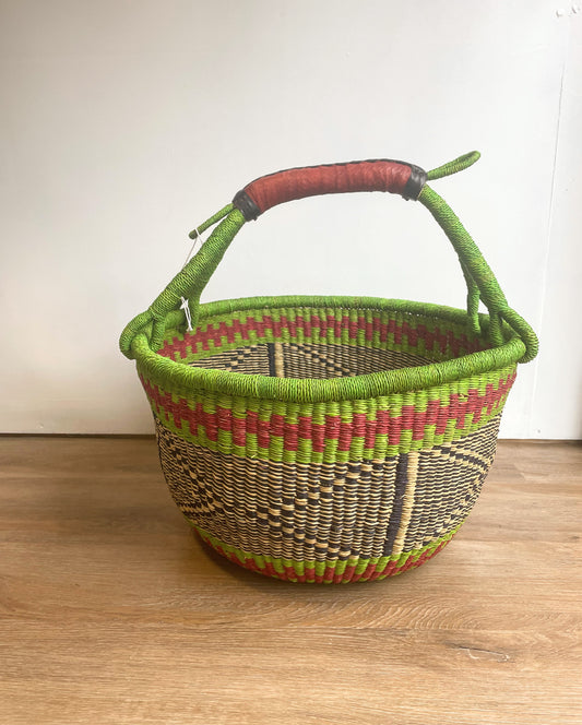 Extra Large Bolga Round Basket