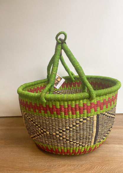 Extra Large Bolga Round Basket