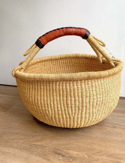 Extra Large Bolga Round Basket