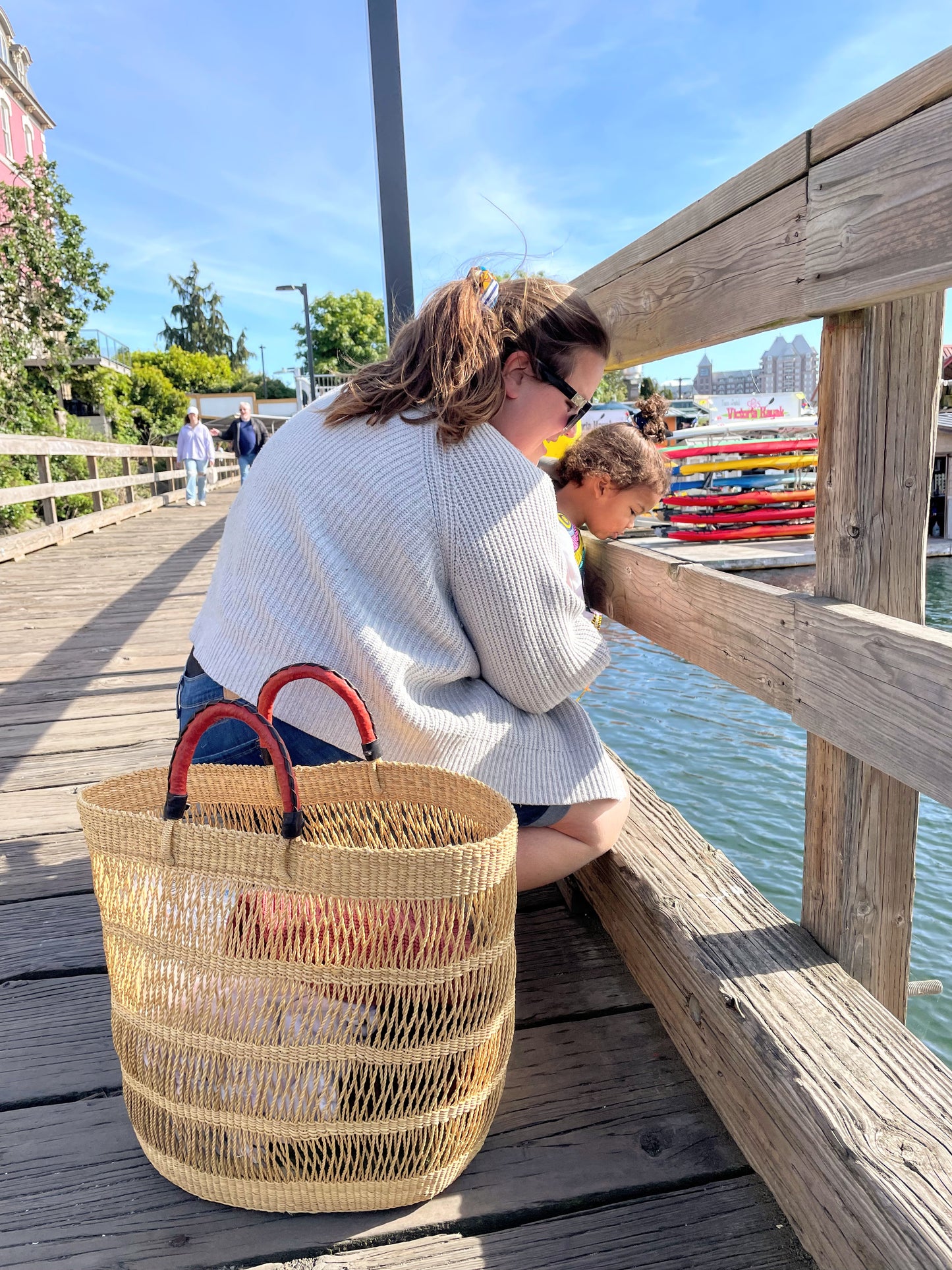 Large Bolga Shopper