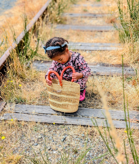 Small Bolga Shopper Basket