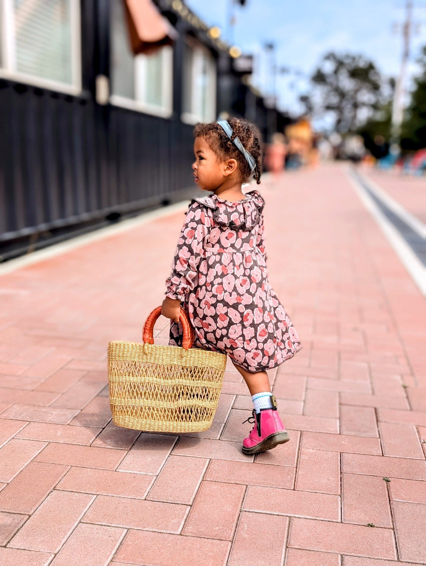 Small Bolga Shopper Basket