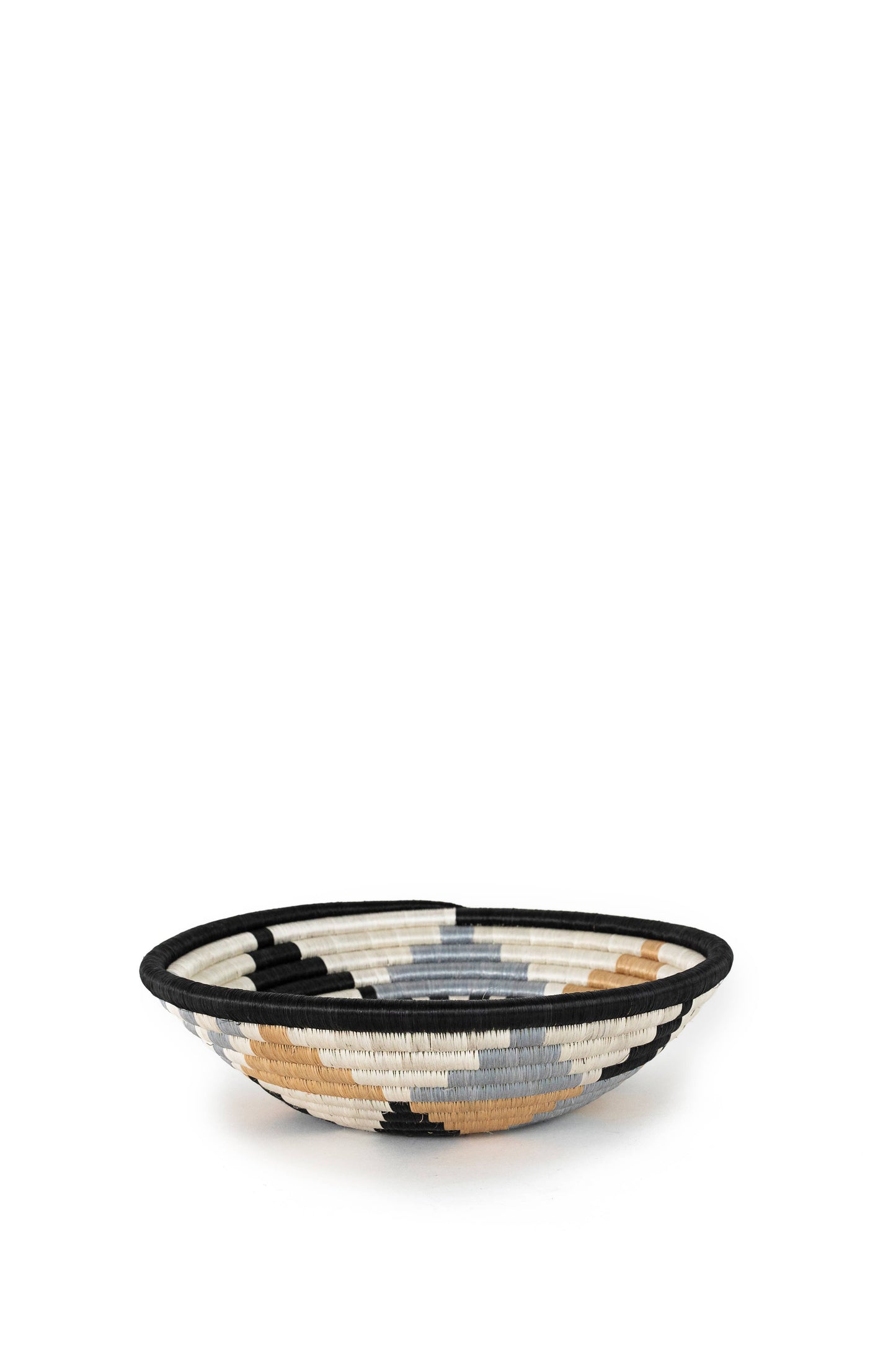 Diversiform Grey Handwoven Bowl (White, Tea, Grey) 3 Sizes