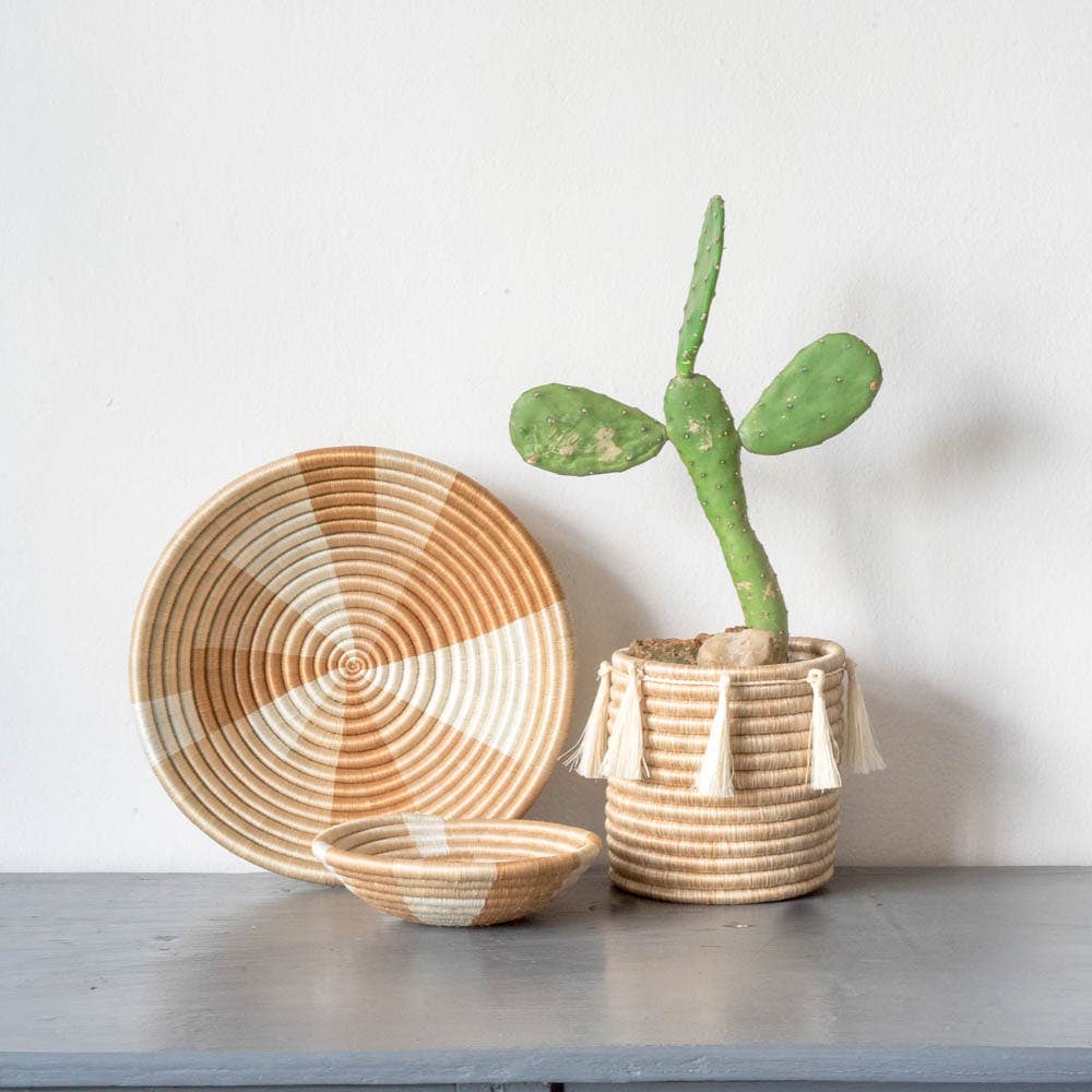 Prism Handwoven Bowl (3 Colours) 3 Sizes