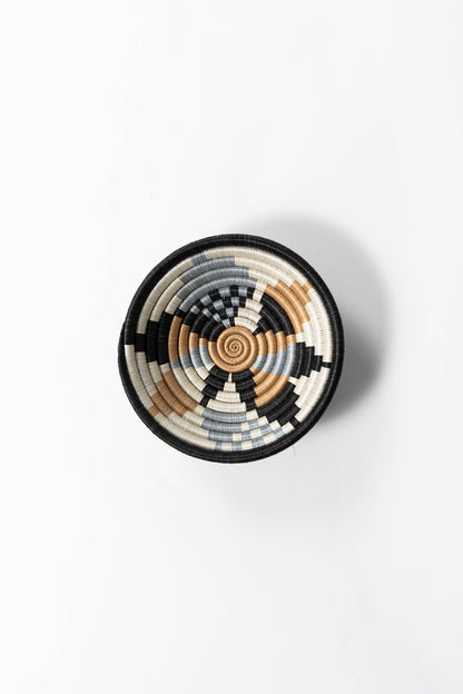 Diversiform Grey Handwoven Bowl (White, Tea, Grey) 3 Sizes
