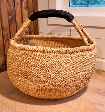 Extra Large Bolga Round Basket