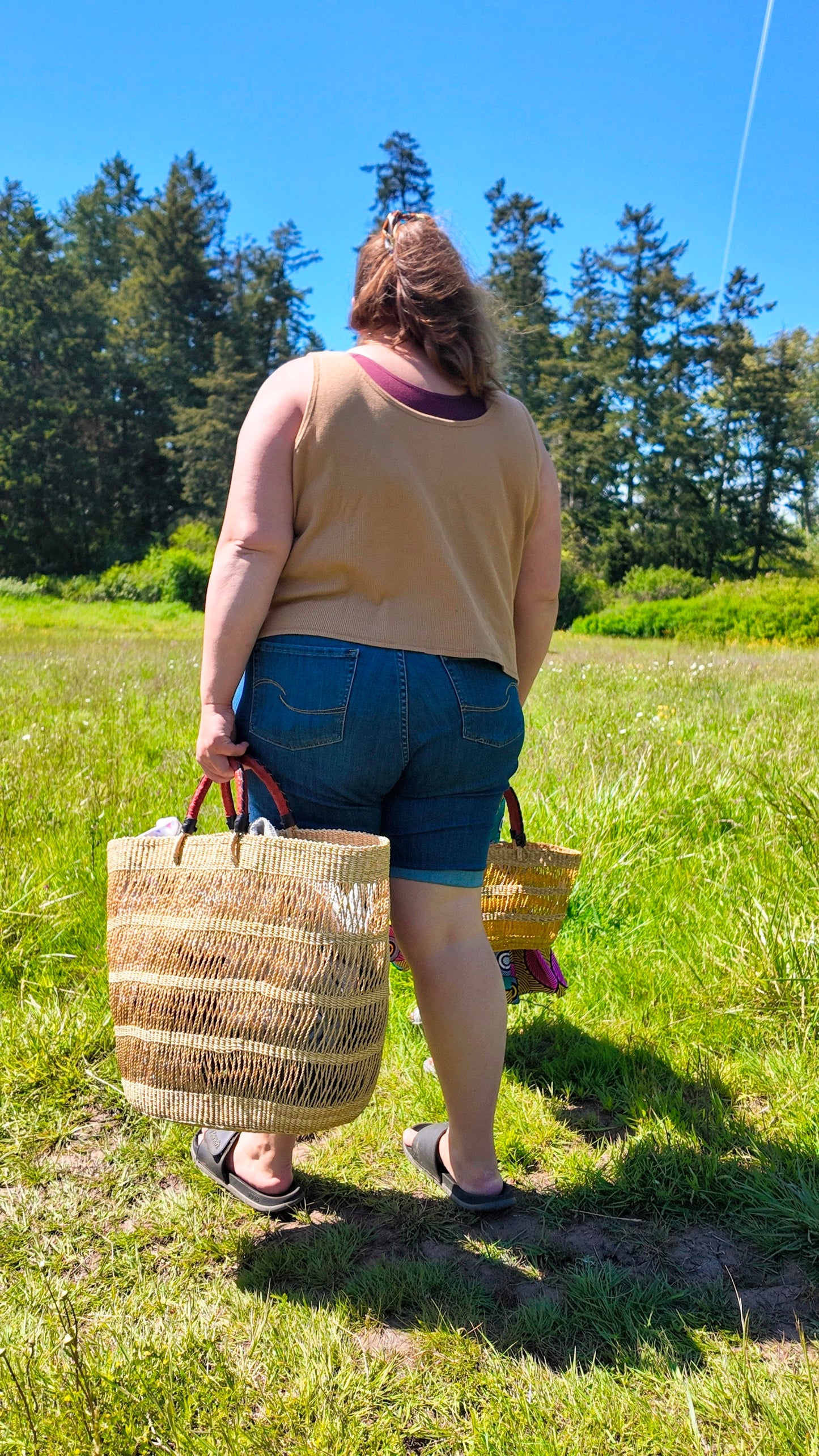 Large Bolga Shopper